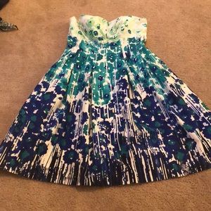 GUC Calvin Klein dress ombré floral print